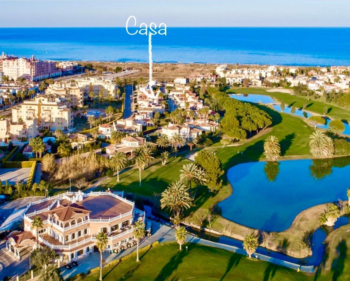Villa Con Jardin En Oliva Nova Golf A 100M De La Playa Exterior photo