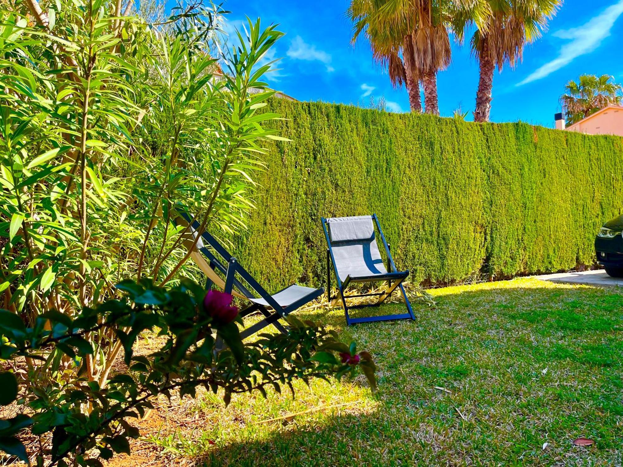 Villa Con Jardin En Oliva Nova Golf A 100M De La Playa Exterior photo
